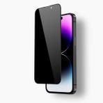 Vendas iPhone 13 Uyumlu Anti Statik Privacy Gizleyen Hayalet Temperli Cam Ekran Koruyucu