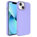 Vendas iPhone 14 Plus Lansman Kadife Dokulu Fit Premium 5D Cam Ekran Koruyucu Cep Telefonu Kılıfı