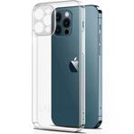 Vendas iPhone 14 Pro Kamera Korumalı Soft Şeffaf Silikon Seramik Nano Cep Telefonu Kılıfı