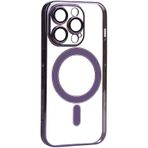 Vendas iPhone 14 Pro Uyumlu Porta Serisi Kamera Korumalı Magsafe Özellikli Elektroplated Sert PC Kılıf