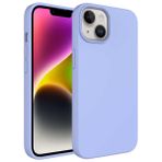 Vendas iPhone 14 Uyumlu Kivi Serisi Water Tecnology Kamera Çıkıntılı Silinebilir Pastel Colour Sert Silikon Kılıf