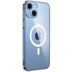 Vendas iPhone 14 Uyumlu Porta Serisi Kamera Korumalı Magsafe Özellikli Elektroplated Sert PC Kılıf
