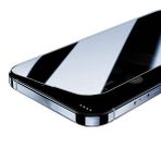Vendas iPhone 15 Plus Uyumlu Anti-Dust Warrior 9D Full Cover Privacy Gizleyen Temperli Cam Ekran Koruyucu