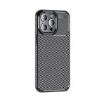 Vendas iPhone 15 Pro Deep Dizayn Auto Focus Tasarımlı Karbon Dizayn Cep Telefonu Kılıfı