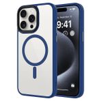 Vendas iPhone 15 Pro Flet Serisi Mat Arka Yüzey Wireless Şarj Destekli Magsafe Cep Telefonu Kılıfı