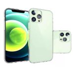 Vendas iPhone 15 Pro Kamera Çıkıntılı Soft Şeffaf Silikon Cep Telefonu Kılıfı