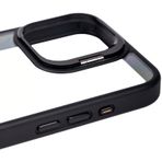 Vendas iPhone 15 Pro Klon Serisi Kamera Lens Korumalı Standlı Sert PC Cep Telefonu Kılıfı