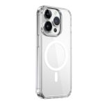Vendas iPhone 15 Pro Max Crystal Series Magnetic Charge Support Magic Smooth Cep Telefonu Kılıfı