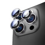 Vendas iPhone 15 Pro ​​​Max Uyumlu Eagle Guard Exclusive Cam Kamera Lens Koruyucu