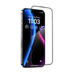 Vendas iPhone 15 Pro Max Uyumlu W-Pro Shin Etsu 0.33mm Oval Kenarlı Cam Ekran Koruyucu