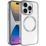 Vendas iPhone 15 Pro Veve Serisi Wireless Şarj Destekli Kamera Lens Korumalı Magic Smooth Silikon Cep Telefonu Kılıfı
