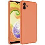 Vendas Samsung Galaxy A04 Uyumlu W-Lansman Serisi Yumuşak Dokulu Kadife Iç Tasarımlı Lansman Kılıf