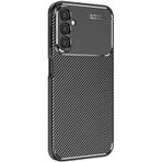 Vendas Samsung Galaxy A14 Uyumlu Deep Dizayn Auto Focus Tasarımlı Karbon Dizayn Silikon Kılıf