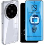 Vendas Xiaomi Mi 14 Ultra Kılıf Zore Volks Kapak + Polymer Nano Ekran Koruyucu - Şeffaf