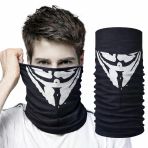 Vendetta Maskesi Desenli Baf Bandana – Çok Amaçlı Yüz Boyunluk Bandana 4 No Mirsm0010k-F085-4