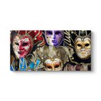 Venedik Maskeleri Tablosu 80 x 40