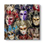 Venedik Maskeleri Tablosu 90 x 90