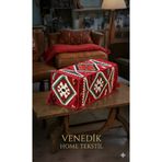 VENEDİK Şark Köşesi Kolluğu & Araba Orta Kol Dayama Minderi 22x22x50 Konfor Desteği FERMUARLI BOŞ KILIF