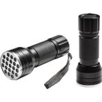 Venelda Uv Işınlı 21 Ledli 10 cm Metal Kasa Pilli El Feneri (81)