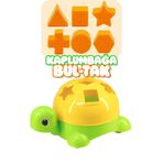 Venenon BUL-TAK Oyunu Duyusal Kaplumbağa Zeka Eğitici Geometrik Şekiller Bulmaca Bebek Oyuncak 4159