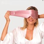 Venera SAF Ipek Uyku Maskesi - Pembe