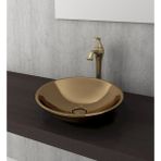 Venezia Çanak Lavabo 40 cm - Parlak Altın