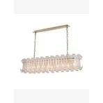 Venezia Kristal Camlı Masa Üstü Avize - 125*35 cm