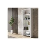 Venezia Premium Ahşap Ayaklı Kitaplık, 5 Raflı