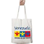 Venezuella Flag Bayrak Iki Taraf Kalıcı Yıkanabilir Okul Plaj Omuz Bez Çanta