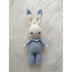 Veniem Amigurumi Tavşan Uyku Arkadaşım - Beyaz