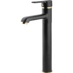 Venita Black Gold Çanak Lavabo Batarya