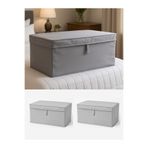 Venita Home 2 Adet Mega Boy Çok Amaçlı Kutu Hurç 60x40x30 ( Çamaşır-saklama-düzenleme Vb. )