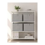 Venita Home Dolap Içi Çamaşır Oyuncak Düzenleyici Katlanır Saklama Kutusu, Oyuncak Speti 35x35x25 cm