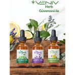 Veniv Herb %100 Doğal Yağ Seti - Çay Ağacı Yağı - Lavanta Yağı - Limon Kabuğu Yağı 3X20 ml