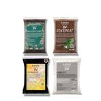 VENİV Organik Toprak Seti - Torf 2L - Cocopeat 2L - Leonardit 2 Kg - Perlit 2L