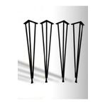 VennaHome 70cm-4'lü Demir Masa Ayak, Demir Ayak , Dresuar Ayağı, Masa Ayağı, Demir Ayaklar, Masa Ayakları