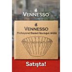 Vennesso Basket Tipi Kahve Filtre Kağıdı 90/250 250' Adet - Filtre Kahve - 250 Adet