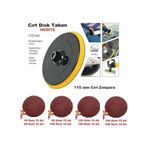Venoa Cırt Zımpara Kağıdı 115 Mm Paket 80 Adet