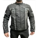Venom Air Racing Motosiklet Montu 4 Mevsim Motorcu Touring Mont Siyah-Gri - 4XL