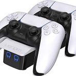 Venom Beyaz PS5 VS5001 Dual Sense Controller Twin Docking Station