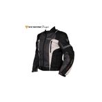 VENOM Ceket Air Racing Motorsiklet Montu Siyah - Gri