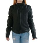 Venom Ceket Jessy Lady Motosiklet Montu - Siyah - L