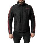 VENOM Compas Motorcu Ceketi Yazlık Siyah Mont