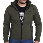Venom Jaws Soft Shell Haki Yeşil Ceket - L