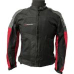 Venom Motosiklet Mont 4 Mevsim Dynamic Koyu Gri-Kırmızı Motorcu Montu