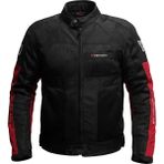 Venom Motosiklet Mont 4 Mevsim Dynamic V2 Grey-Red Motorcu Montu - 6XL - Çok Renkli