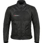 Venom Motosiklet Montu 4 Mevsim Dynamic Erkek Black Motorcu Mont - 3XL - Siyah
