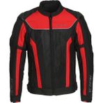 Venom Motosiklet Montu Raptor Hörgüçlü Full Korumalı 4 Mevsim Motorcu Mont Siyah-Kırmızı - 6XL