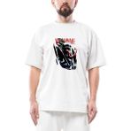 Venom Shred Oversize Beyaz Tişört - XL