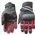Venom Venom VN9010 Softshell Korumalı Motosiklet Eldiveni - Renkli - 2XL